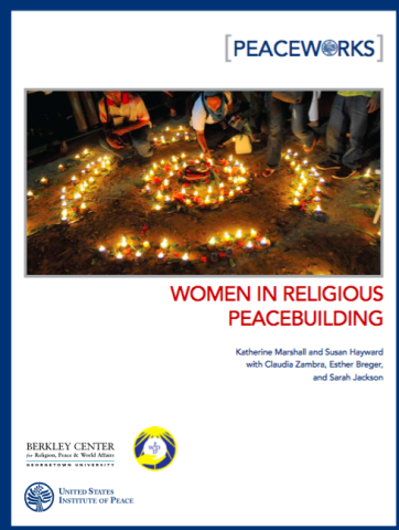 women religious peacebuilding